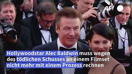Anklage gegen Alec Baldwin fallengelassen