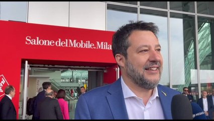 Salvini: Il Salone del Mobile rappresentazione dell'Italia che vola