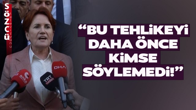 Akşener Deprem Bölgesinde Tehdit Yaratan O Tehlikeyi Anlattı! 'Bu Kimsenin Bilmediği Bir Konu!'