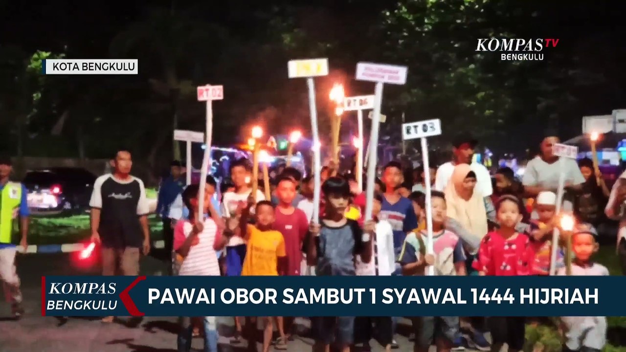 Pawai Obor Sambut 1 Syawal 1444 Hijriah