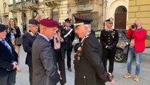 Depositata una corona di fiori in omaggio al generale e prefetto Carlo Alberto Dalla Chiesa