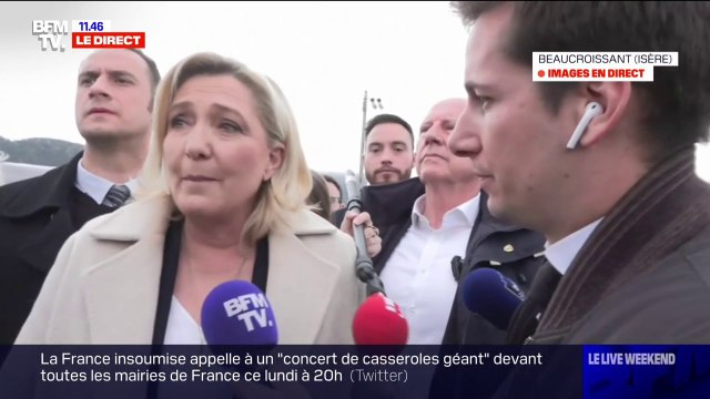 Marine Le Pen: Il existe aujourd'hui une rupture totale entre Emmanuel Macron et le peuple français