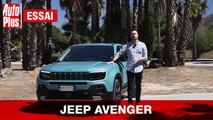 JEEP AVENGER : coup de FOUDRE garantie ? - Essai