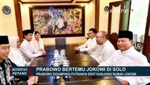 Bertemu Presiden Joko Widodo di Solo, Prabowo: Politik Itu Dinamis!