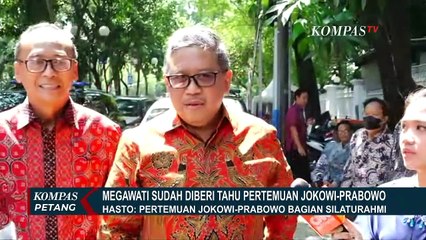 Pertemuan Prabowo dan Jokowi di Solo, Hasto: Pertemuan Hanya Sebatas Silaturahmi Lebaran Biasa