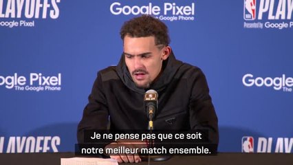 Hawks - Young : "L'un de nos meilleurs matches avec Murray, pas le meilleur"