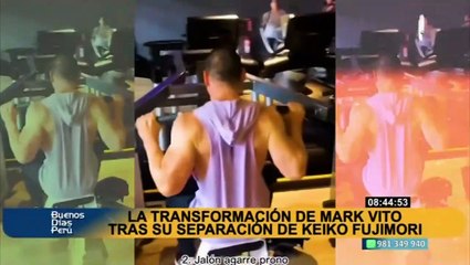 ¡Enciende las redes! Esta es la transformación de Mark Vito tras separación con Keiko Fujimori