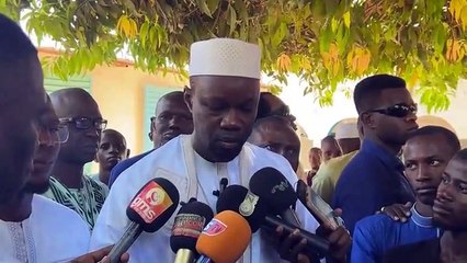 Ousmane Sonko : "Pour dialoguer, il faut être deux"