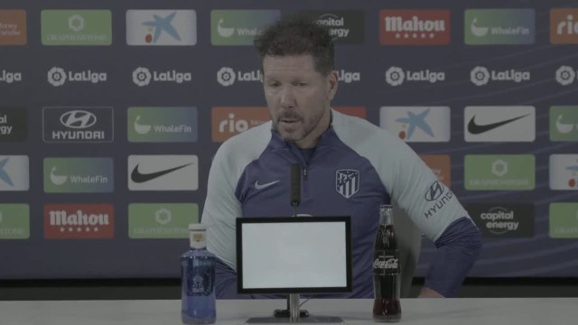 Rueda de prensa de Diego Pablo Simeone, Atlético de Madrid