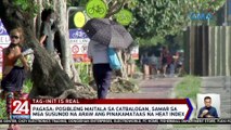 Tindi ng init ng panahon, hindi makokonsiderang heat wave — PAGASA | 24 Oras Weekend