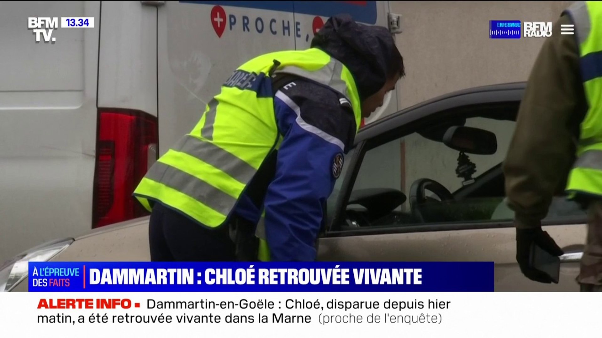 Dammartin-en-Goële: Chloé, disparue depuis hier matin, a été retrouvée  vivante dans la Marne - Vidéo Dailymotion