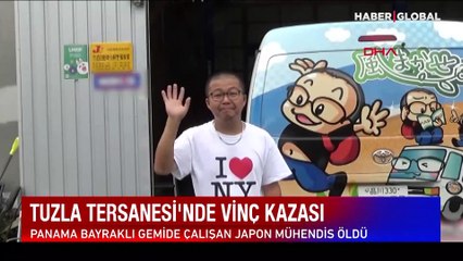 Tuzla'da Japon mühendisin feci ölümü