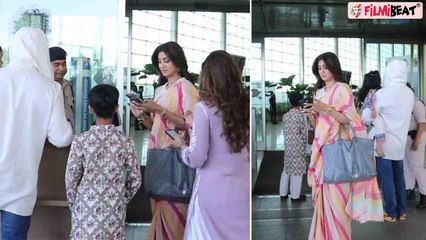 Shilpa Shetty, Raj Kundra की Family को Airport पर Security officers ने Entry से रोका, Video Viral