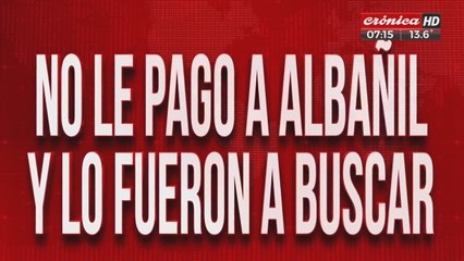 Recibió tremenda paliza por no pagarle al albañil