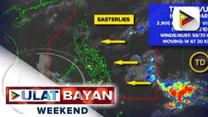 Namumuong sama ng panahon, namataan sa labas ng PAR