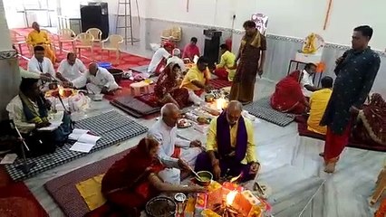 महाभिषेक, हवन व महाआरती के साथ हुआ दो दिवसीय परशुराम जन्मोत्सव प्रारंभ