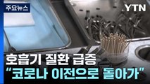 코로나19 아닌 호흡기 질환 급증...