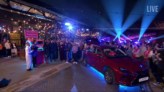 Rachel from Moseley win Joe Lycett's car on Late Night Lycett