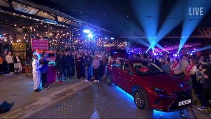Rachel from Moseley win Joe Lycett's car on Late Night Lycett