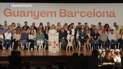 Yolanda Díaz, increpada en un acto en Barcelona con Ada Colau