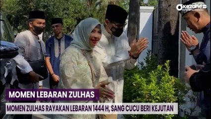Momen Zulhas Rayakan Lebaran 1444 H, Sang Cucu Beri Kejutan