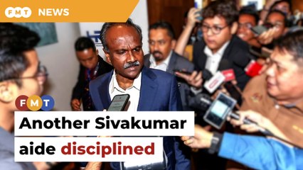 Sivakumar aide suspended while two others return to work