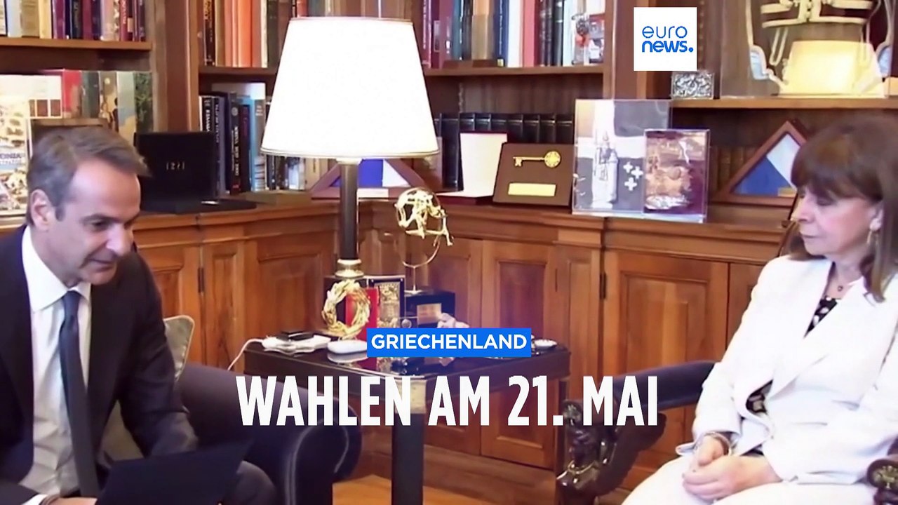 Griechenland wählt am 21. Mai, Mitsotakis gibt sich optimistisch