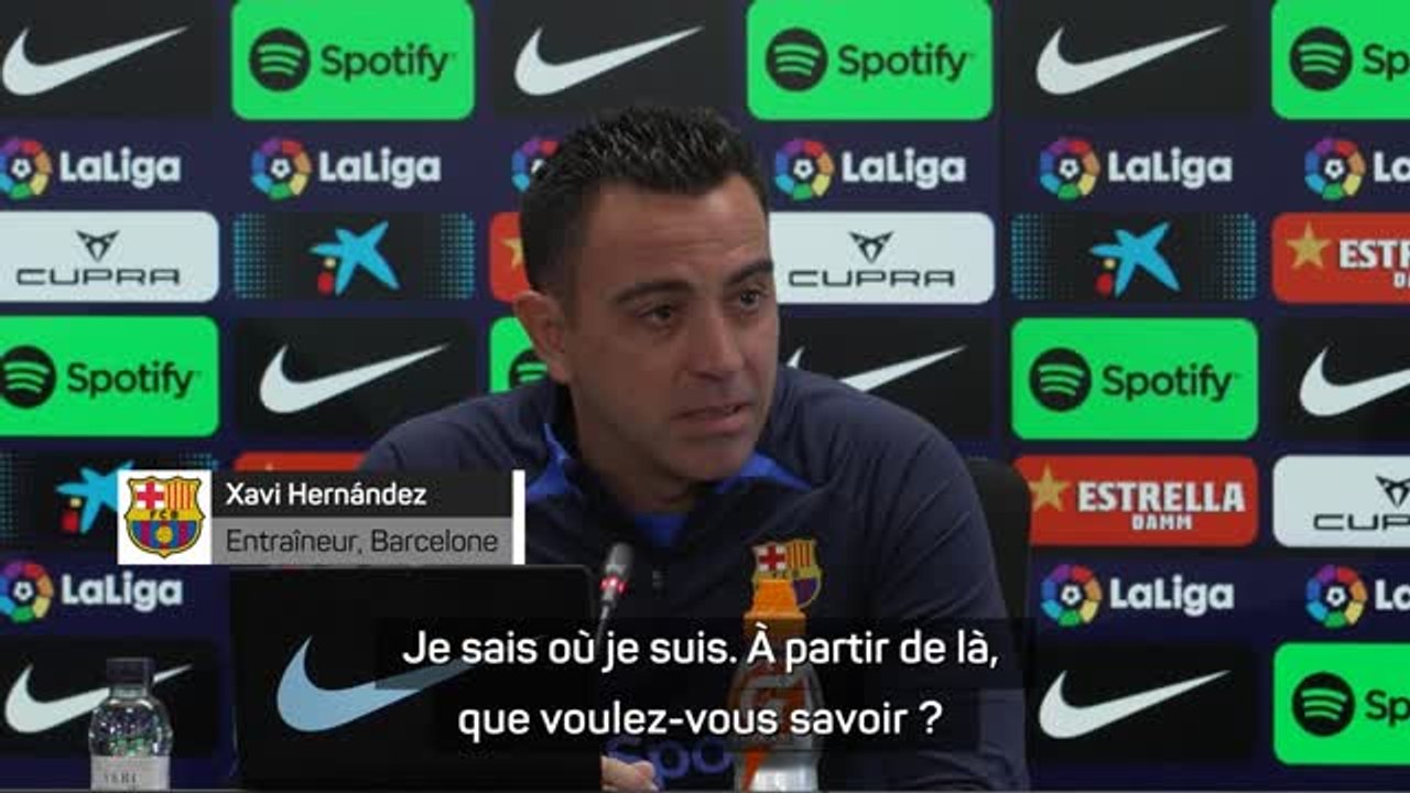 Barcelone - Xavi et le "soleil-gate" : "Si c'est mouillé quand LeBron tire, quelqu'un passe la serpillère..."