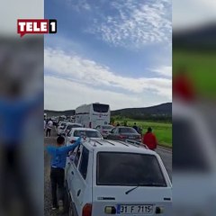 Erdoğan'ın ziyareti mağduriyet yarattı! Yol trafiğe kapatıldı yurttaşlar saatlerce hareket edemedi