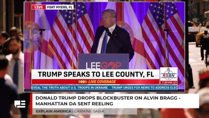 Donald Trump Drops Blockbuster News On Alvin Bragg - Manhattan DA Sent Reeling