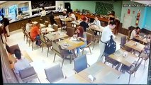 Vídeo mostra a ação dos suspeitos de furtos em hotéis e restaurantes de Goiânia que foram presos no DF