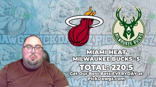 Milwaukee Bucks vs Miami Heat 4/22/23 NBA Free Picks & Predictions | NBA Playoffs