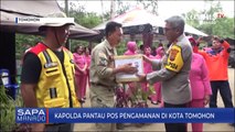 Kapolda Sulut Pantau Langsung Pos Pengamanan Idul Fitri Di Tomohon