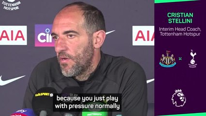 Stellini not worried about fan unrest at Tottenham