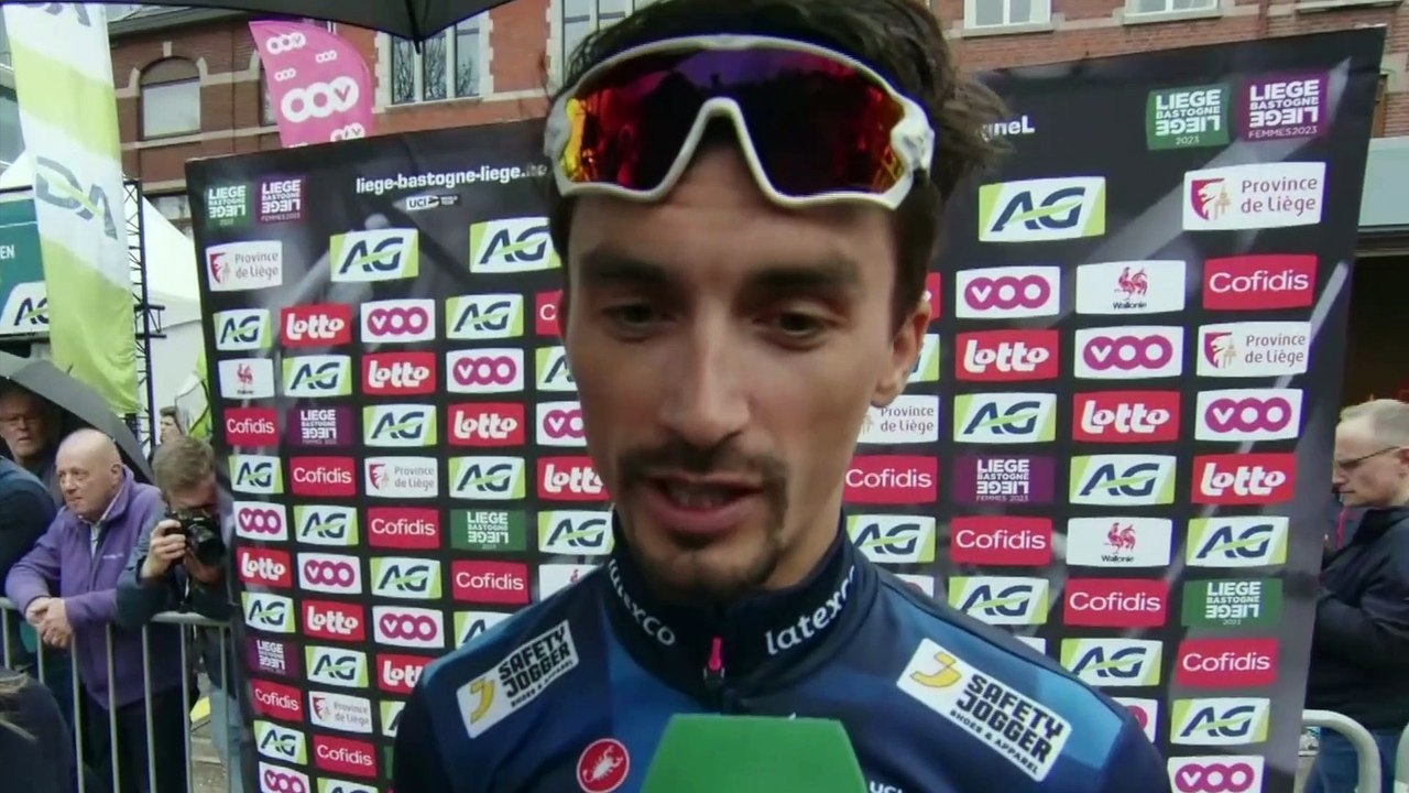 Liège-Bastogne-Liège 2023 - Julian Alaphilippe : "Je ne suis pas là pour faire top 10 donc si je me sens bien... "