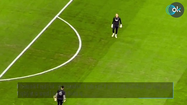 Preocupantes imágenes del césped del Bernabéu en el partido contra el Celta