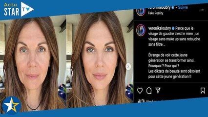 "La dernière photo me donne envie de…" : Véronika Loubry publie un avant/après saisissant