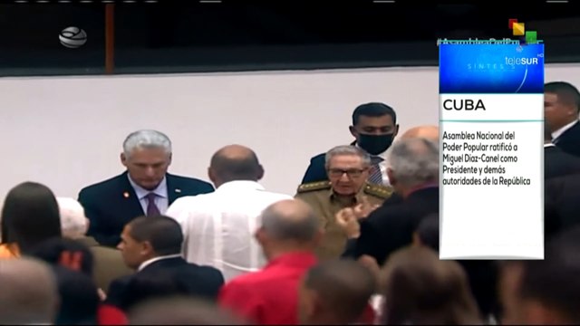 Síntesis 22-04: Miguel Díaz-Canel reelecto como presidente de Cuba