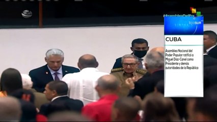 Síntesis 22-04: Miguel Díaz-Canel reelecto como presidente de Cuba
