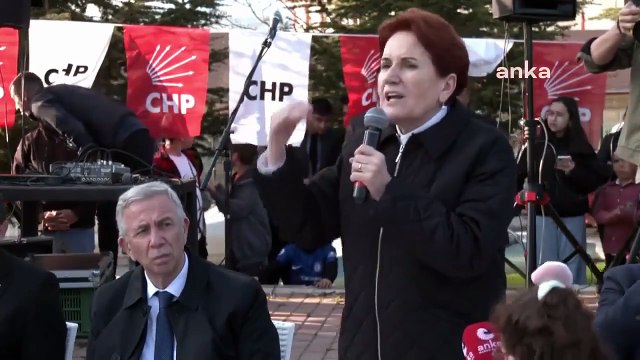 Meral Akşener: Sol elinde PKK var, sağ elinde de Hizbullah var