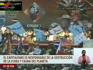 A 13 años de la Cumbre de Cochabamba, el capitalismo es responsable del calentamiento global