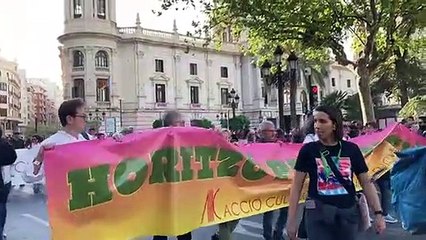 Manifestació del Vint-i-cinc d'Abril
