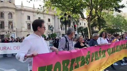 Manifestació del Vint-i-cinc d'abril
