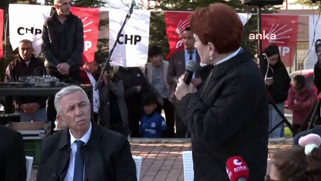 Meral Akşener'den Erdoğan'a 'Öcalan' hatırlatması: Sol elde PKK var, Recep Bey... Bu sağ elinde de Hizbullah var