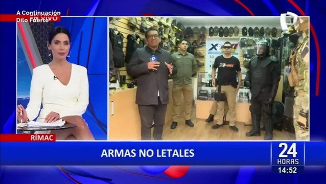 Estas serían las armas no letales que utilizarían los serenos en caso se apruebe la ordenanza