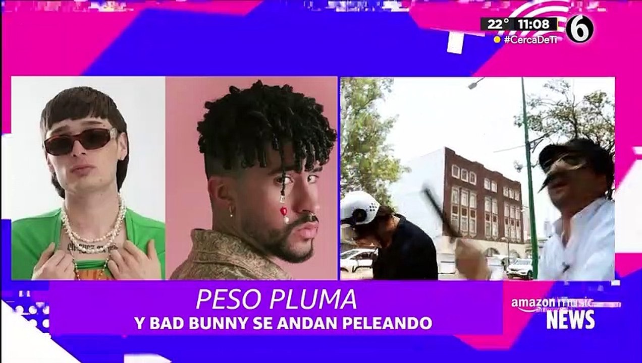 Peso Pluma insulta a Bad Bunny en plena presentación