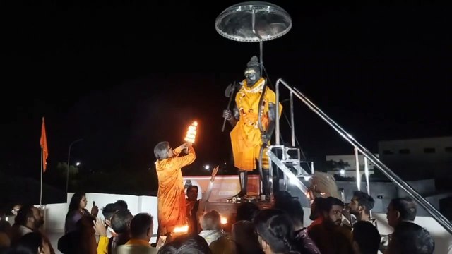 की महाआरती, गाजे-बाजे से निकली भगवान परशुराम की शोभायात्रा