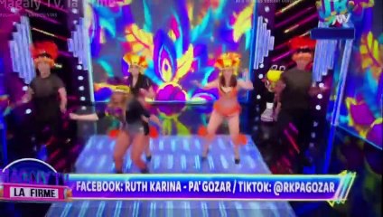 Magaly Medina recrea recordado "baile del calzón" junto a Ruth Karina