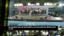 teleSUR Noticias 15:30 22-04: En Argentina se desarrolla plenario en respaldo a CFK