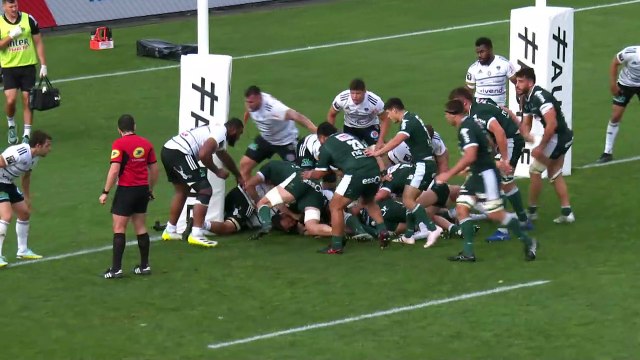 TOP 14 - Essai de Siate TOKOLAHI (SP) - CA Brive - Section Paloise - Saison 2022-2023